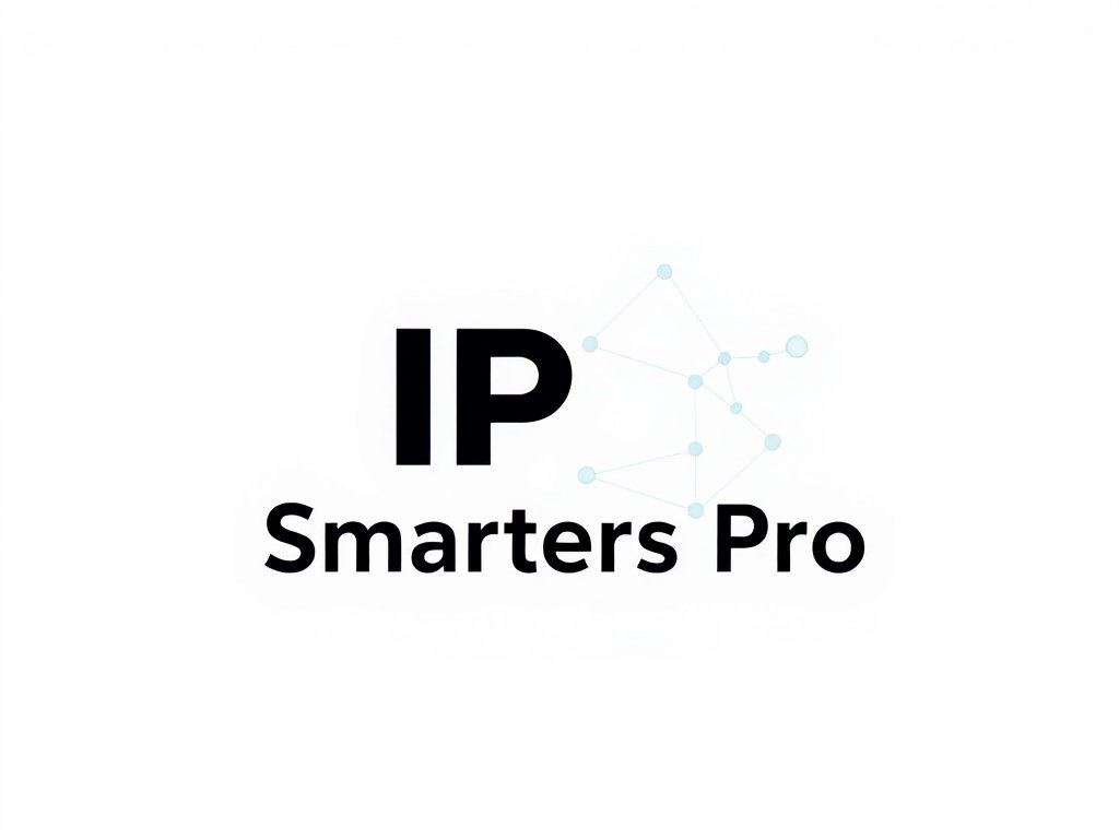 IPTV Smarters Pro: A logo of the IPTV Smarters Pro platform