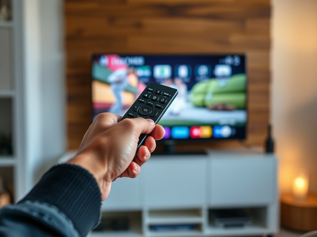 LG Smart TV with IPTV Smarters Pro installed