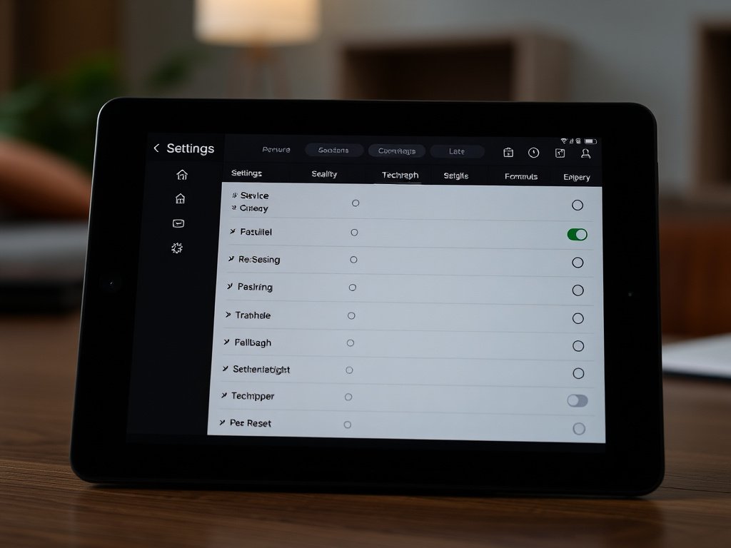 IPTV Smarters Pro settings menu
